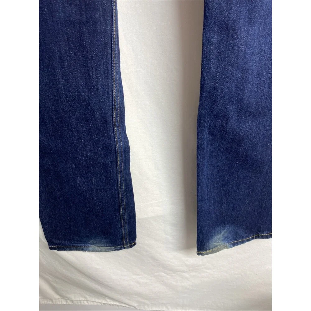 Levi's Men's 505 Jeans Size 32x34 Dark Wash Blue Regular Fit